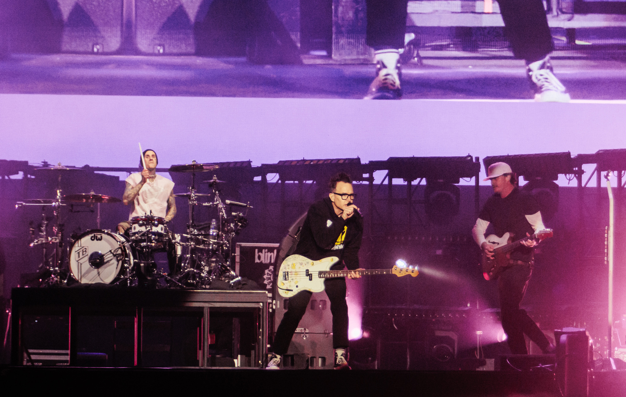 Blink-182 live at Reading 2024, photo by Andy Ford