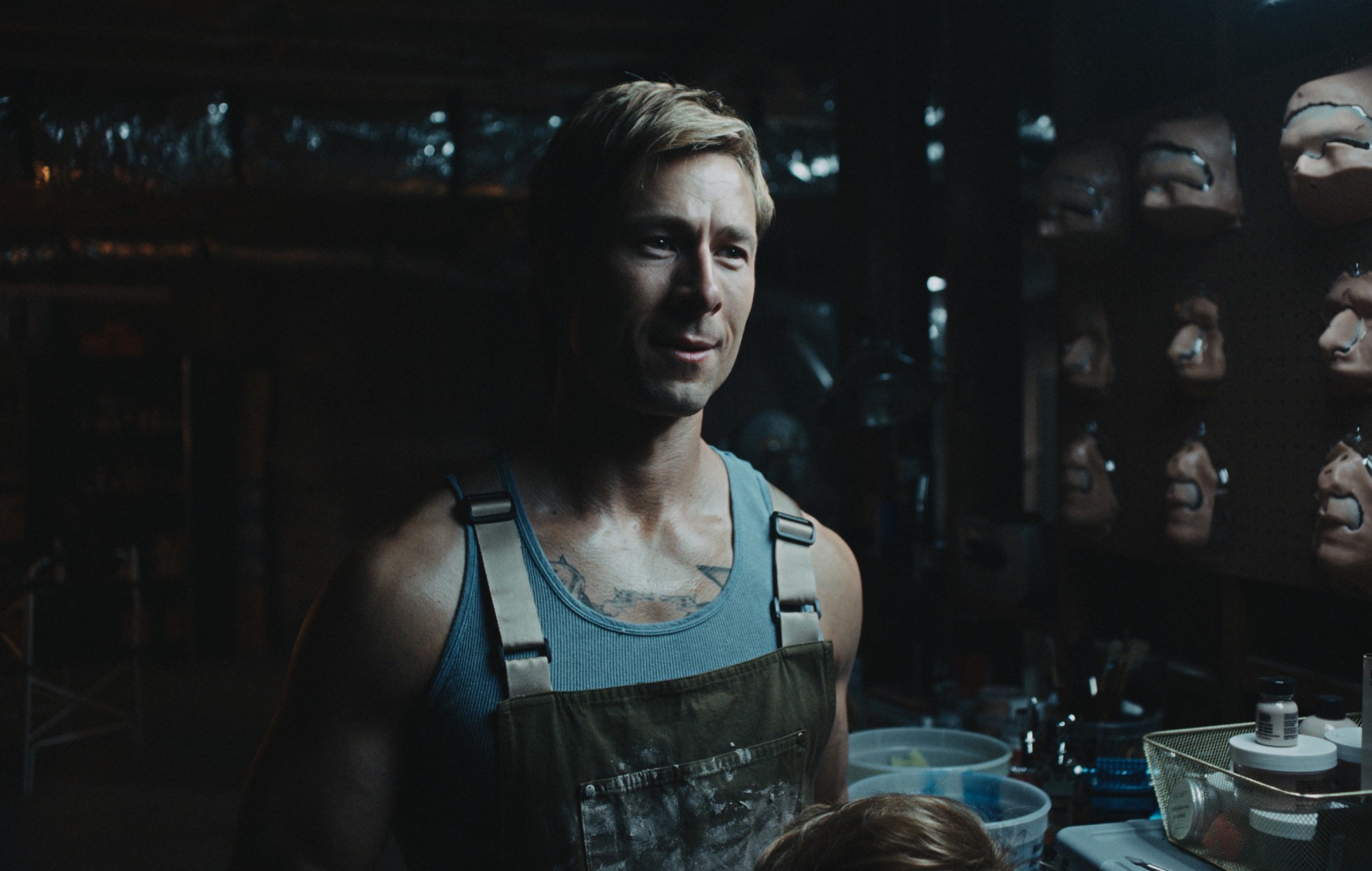 Glen Powell in Chad Powers