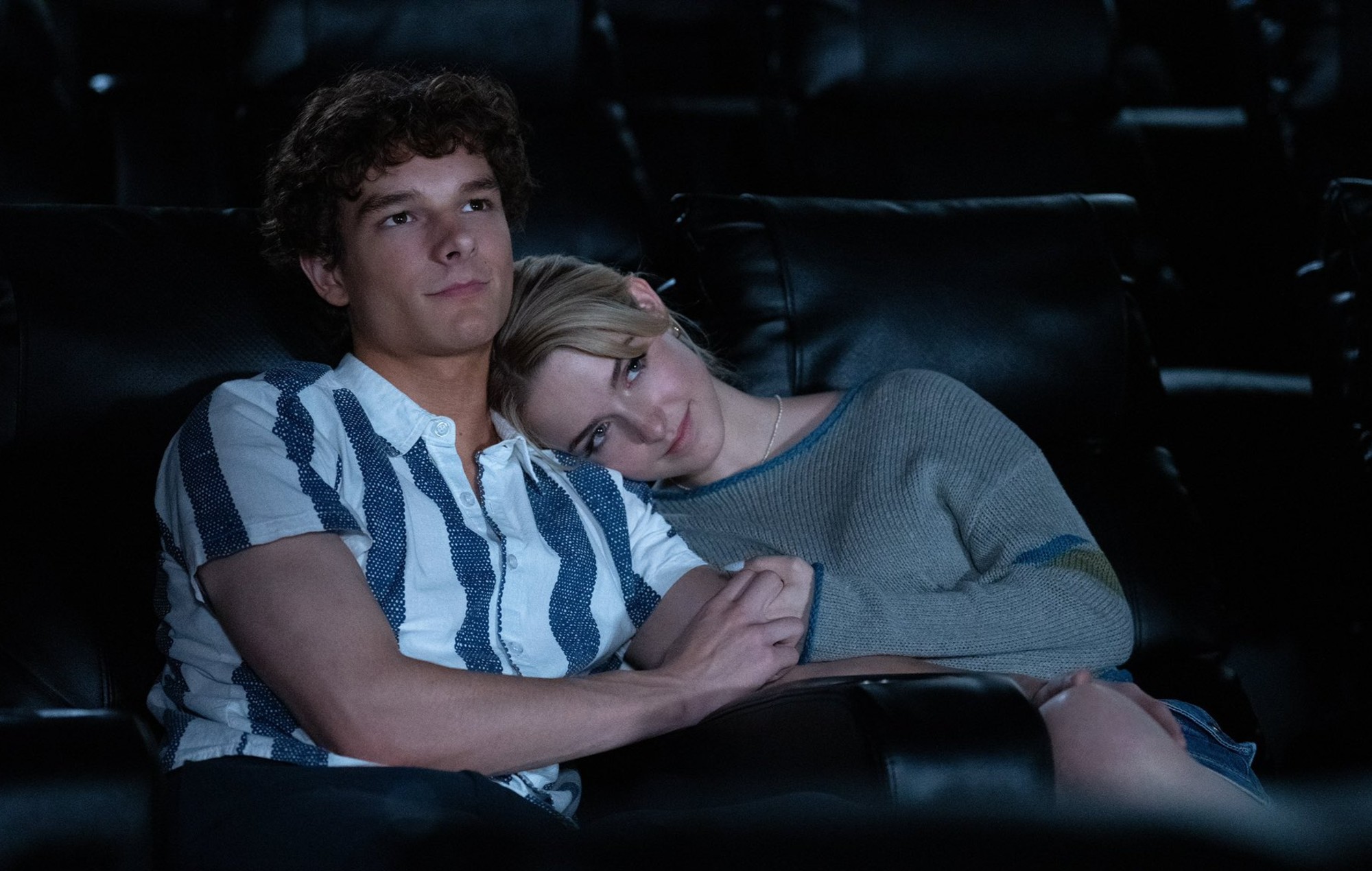 Mason Thames and Mckenna Grace in 'Regretting You'