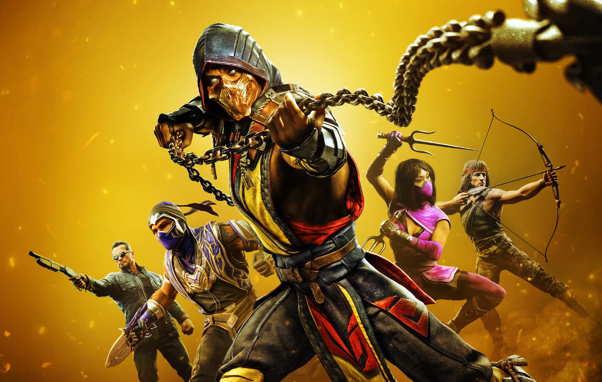 PS Plus January 2026 Games: Scorpion, Mileena, Rain, Terminator, and Rambo can be seen