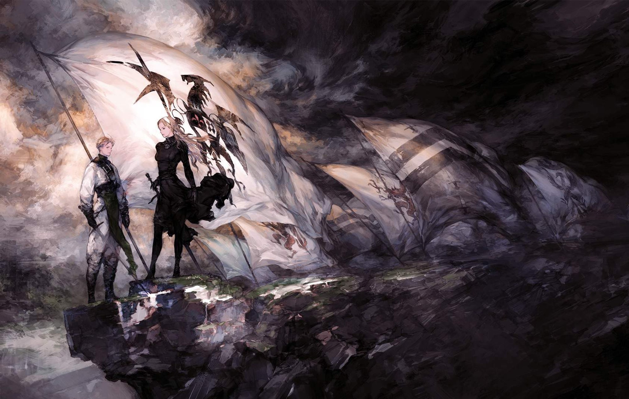 PS Plus January 2026 games: Two characters can be seen in artwork for the game.