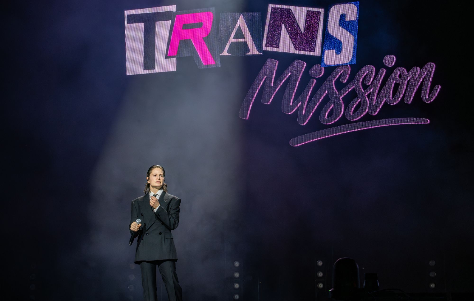 Rahim Redcar at Trans Mission, Wembley. CREDIT: @robynskinner7