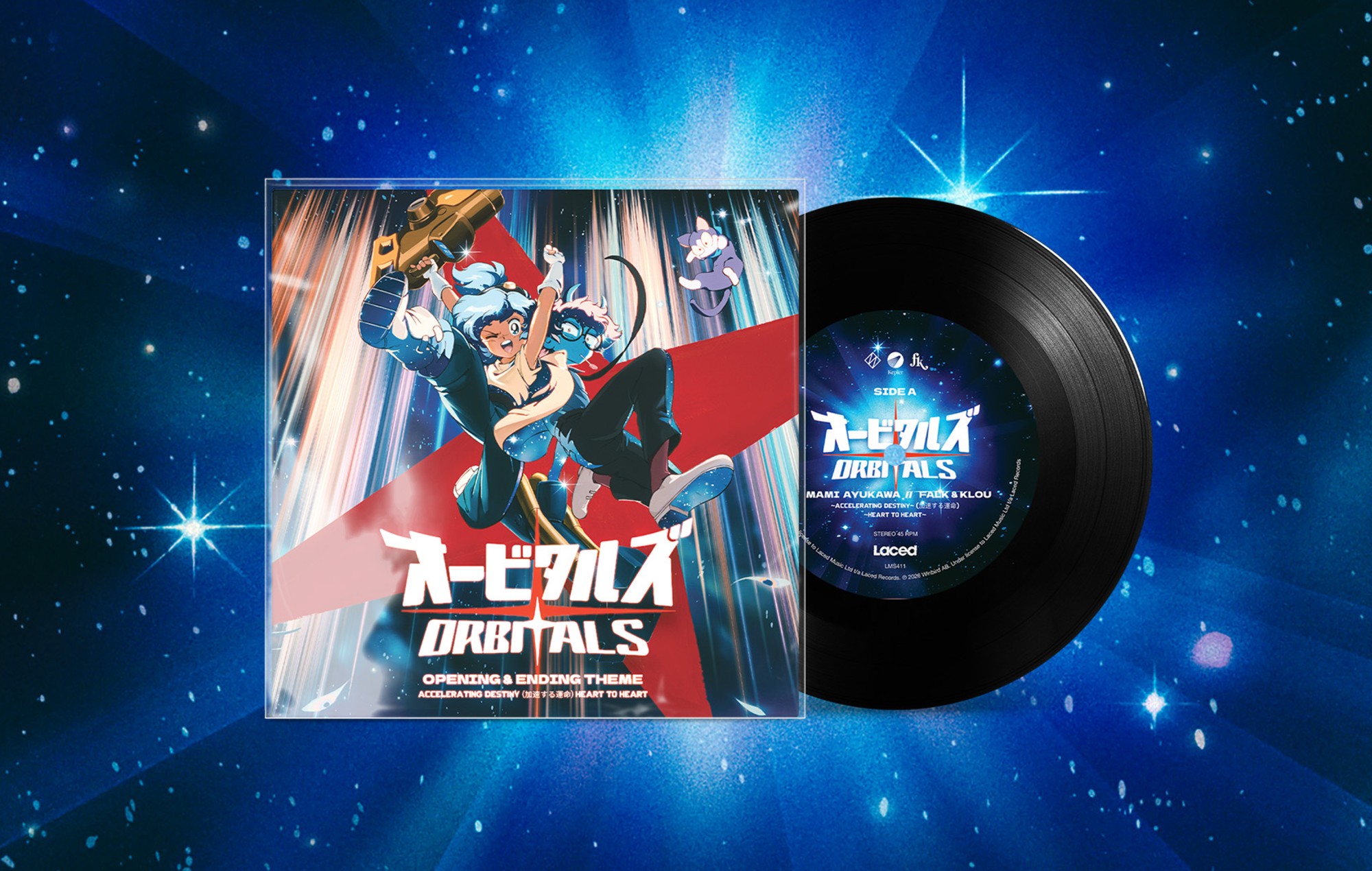 'Orbitals' soundtrack vinyl.