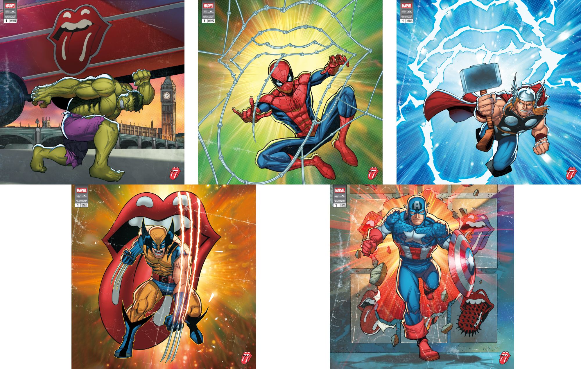 Rolling Stones X Marvel