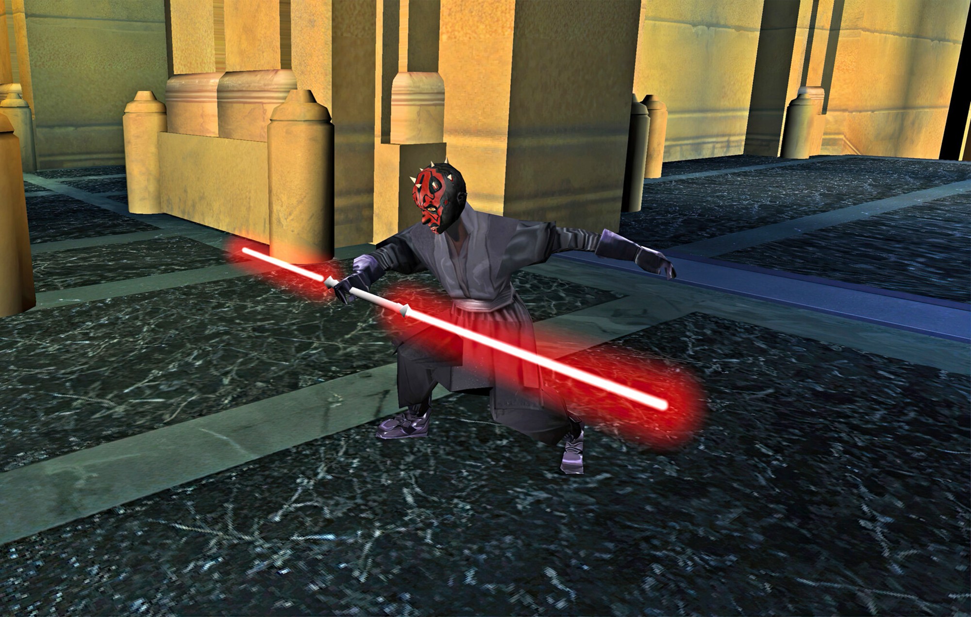 Darth Maul in ‘Star Wars Episode 1: Jedi Power Battles'.