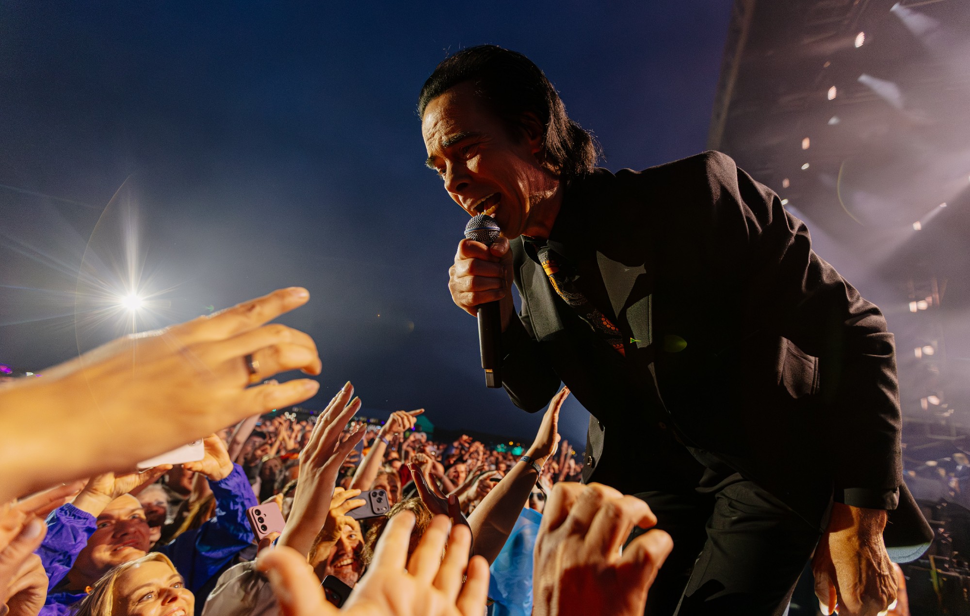 Nick Cave And The Bad Seeds at Open'er Festival.