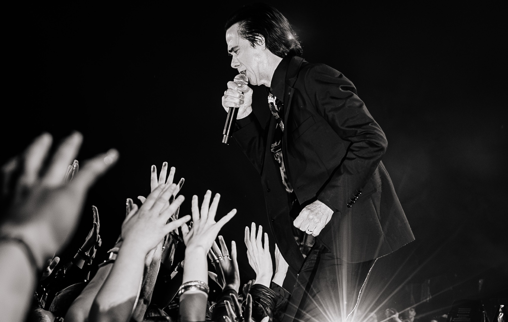 Nick Cave And The Bad Seeds at Open'er Festival.