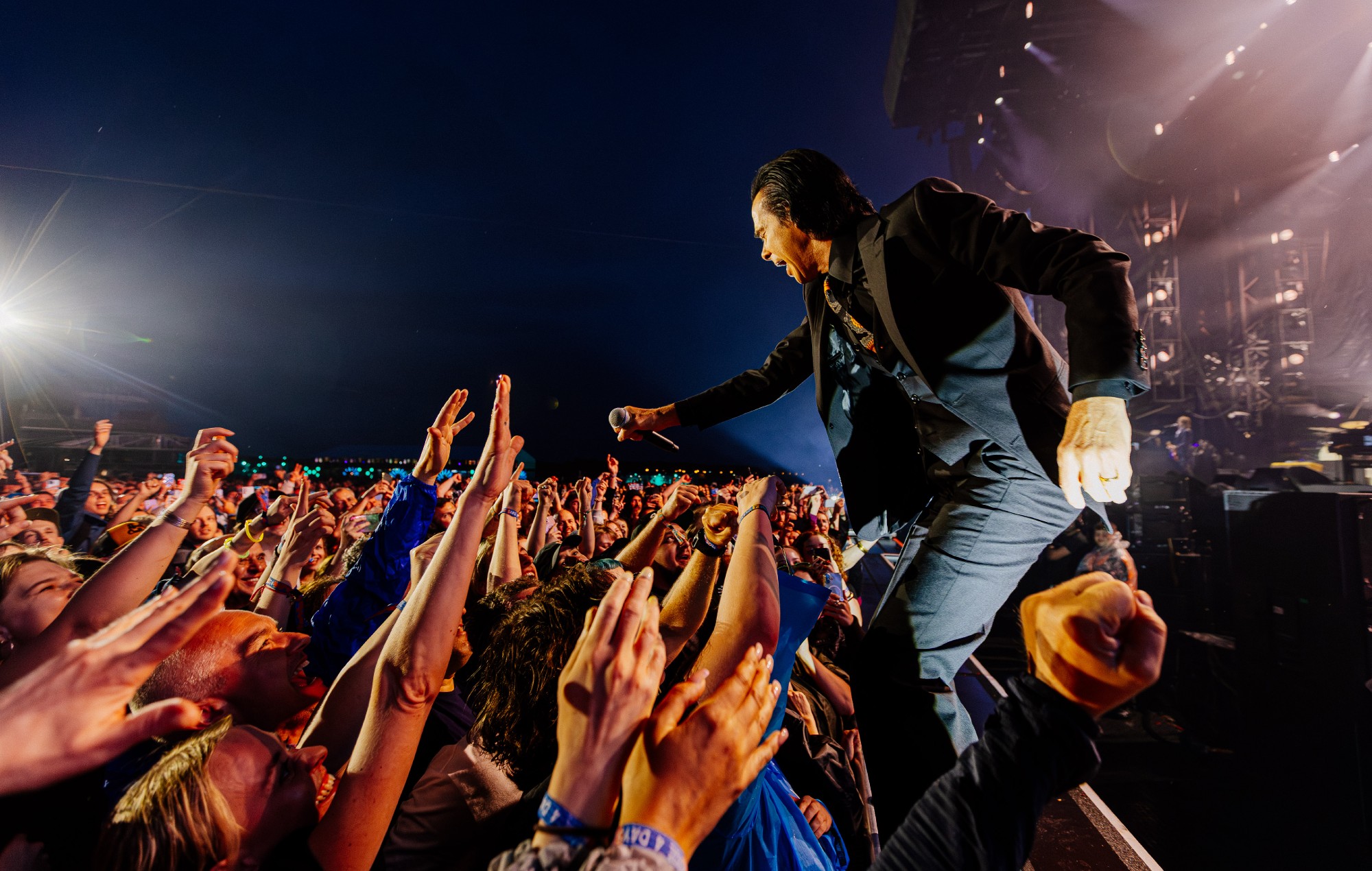 Nick Cave And The Bad Seeds at Open'er Festival.