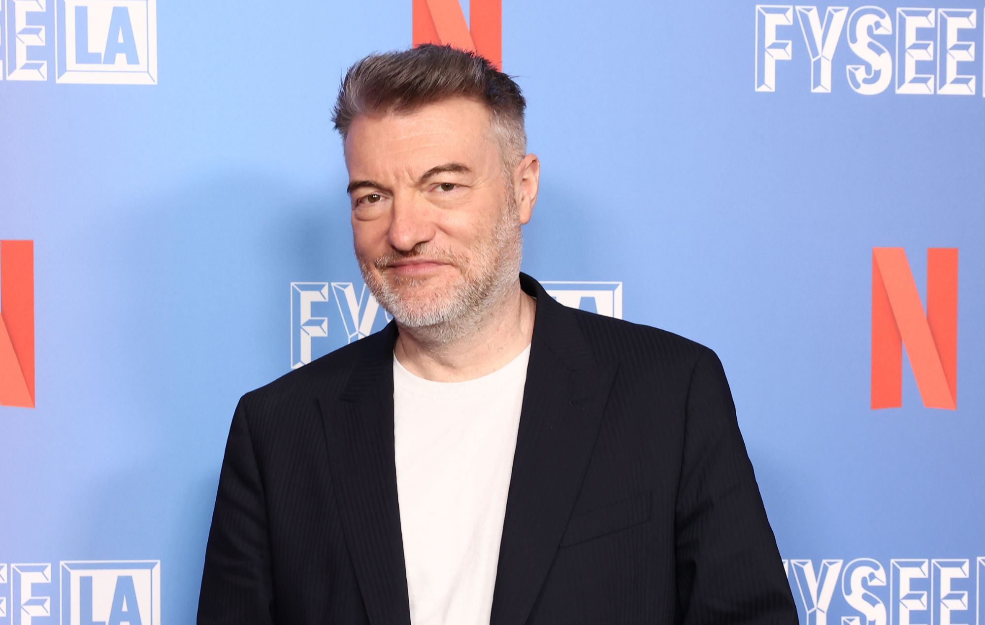 Charlie Brooker at Netflix's "Black Mirror" event