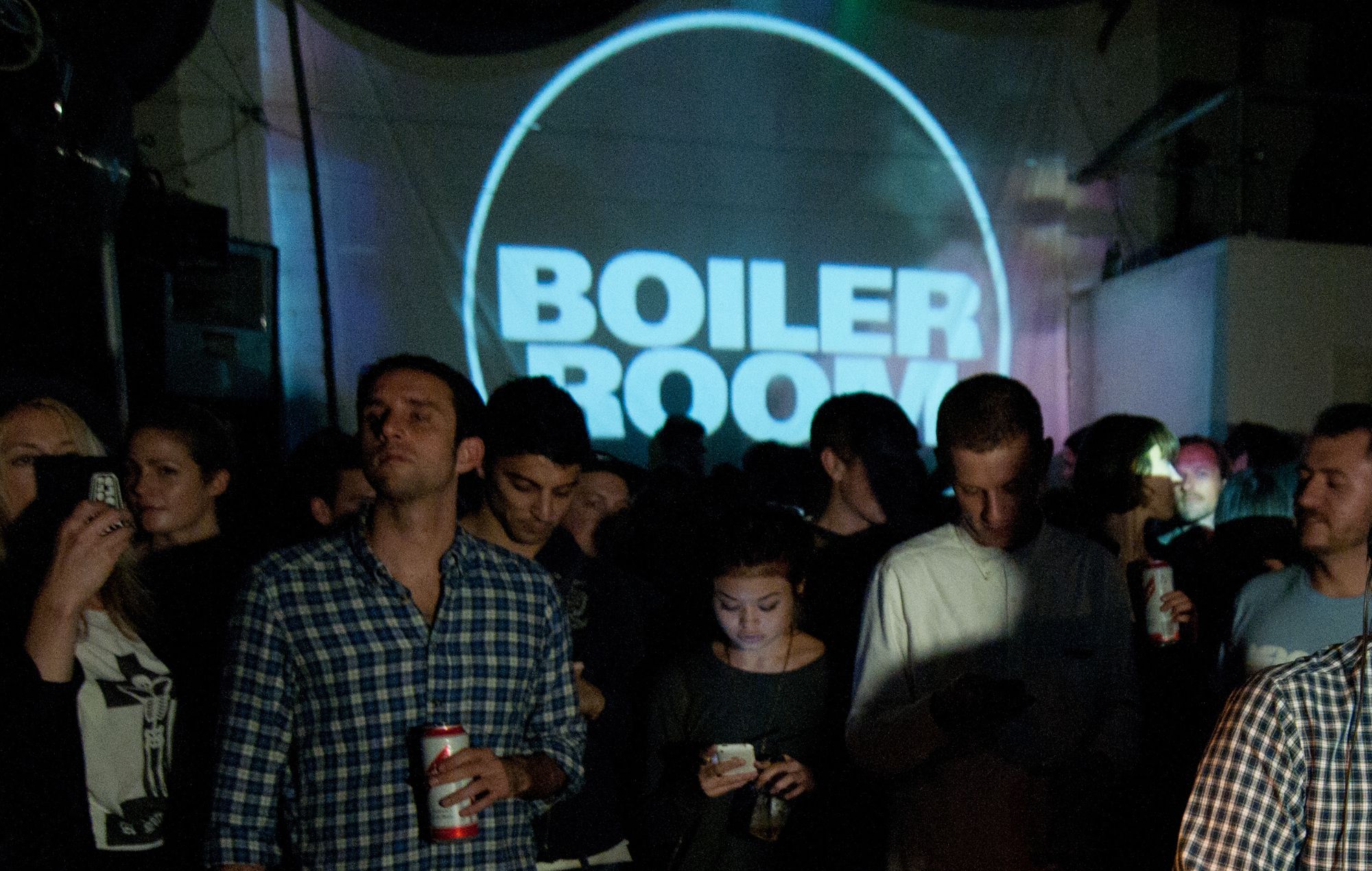 Crowd at Boiler Room event. CREDIT: Caitlin Mogridge/Redferns/Getty