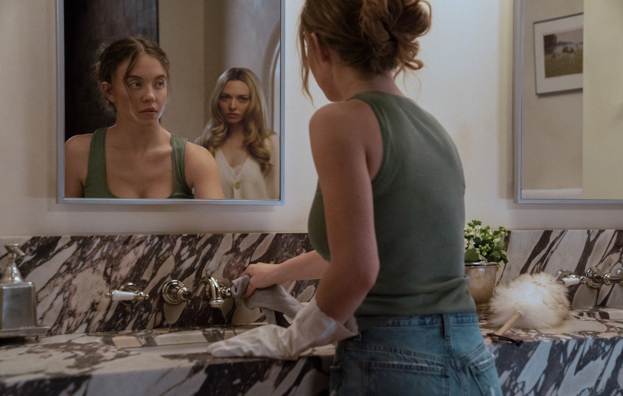 Sydney Sweeney and Amanda Seyfried in 'The Housemaid'