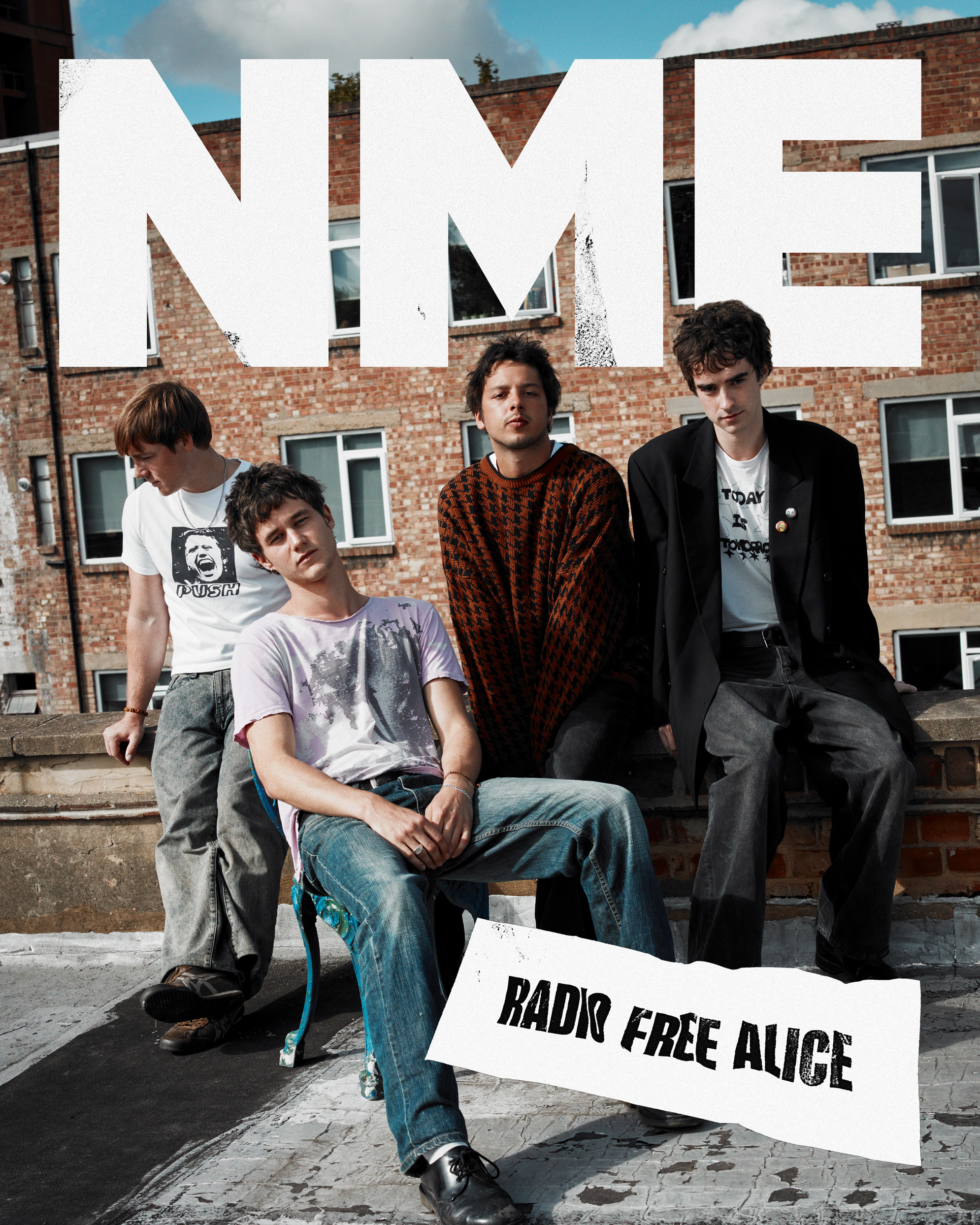 Radio Free Alice on The Cover of NME (2026), photo by Tom Oxley