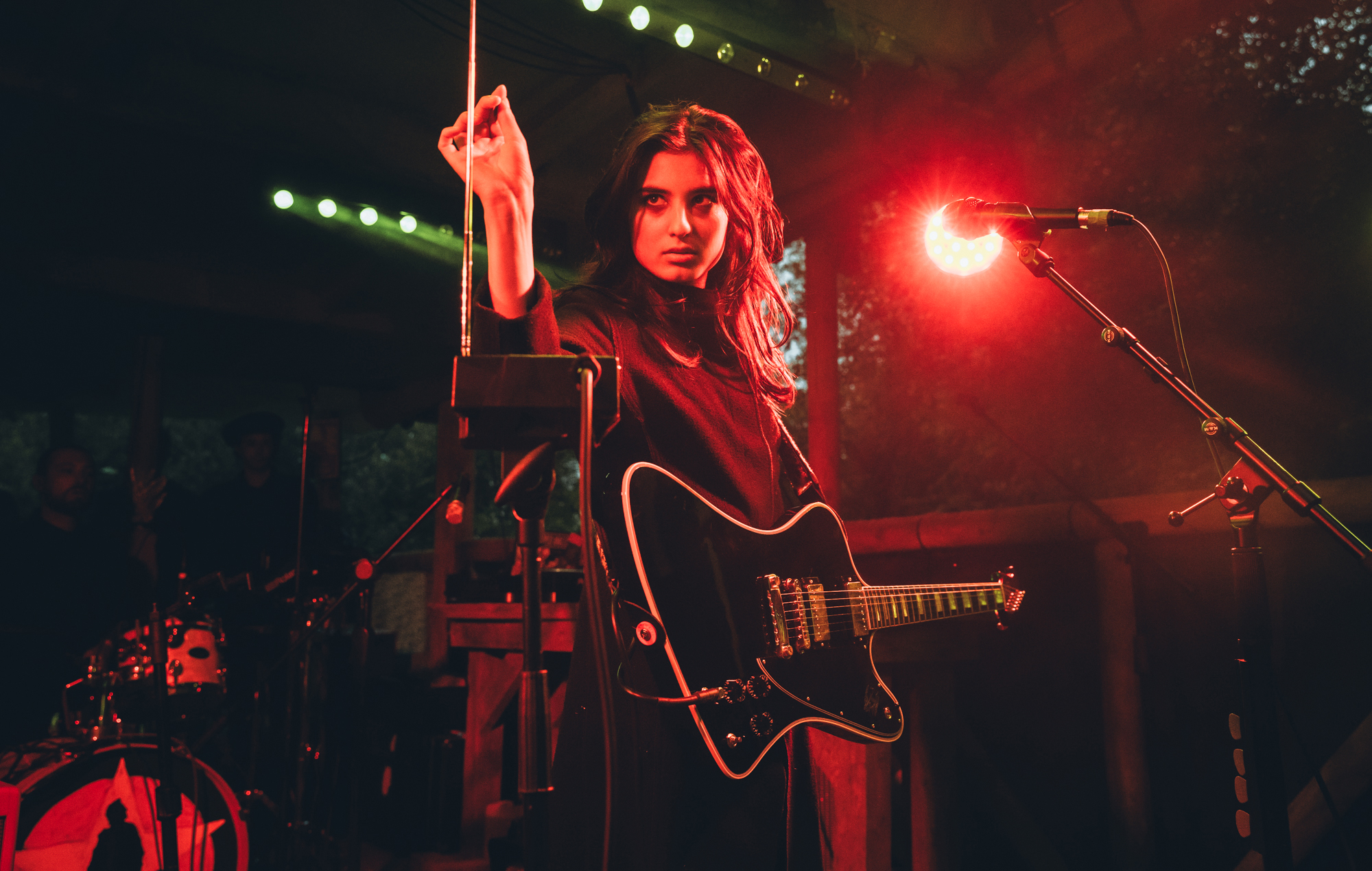 Heartworms live at Glastonbury 2025, photo by Andy Ford
