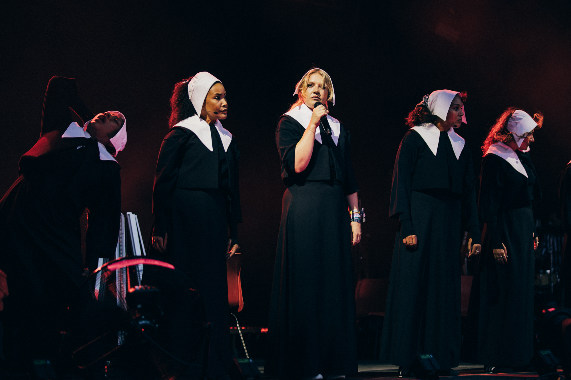 Self Esteem performs at Glastonbury 2025, photo by Derek Bremner