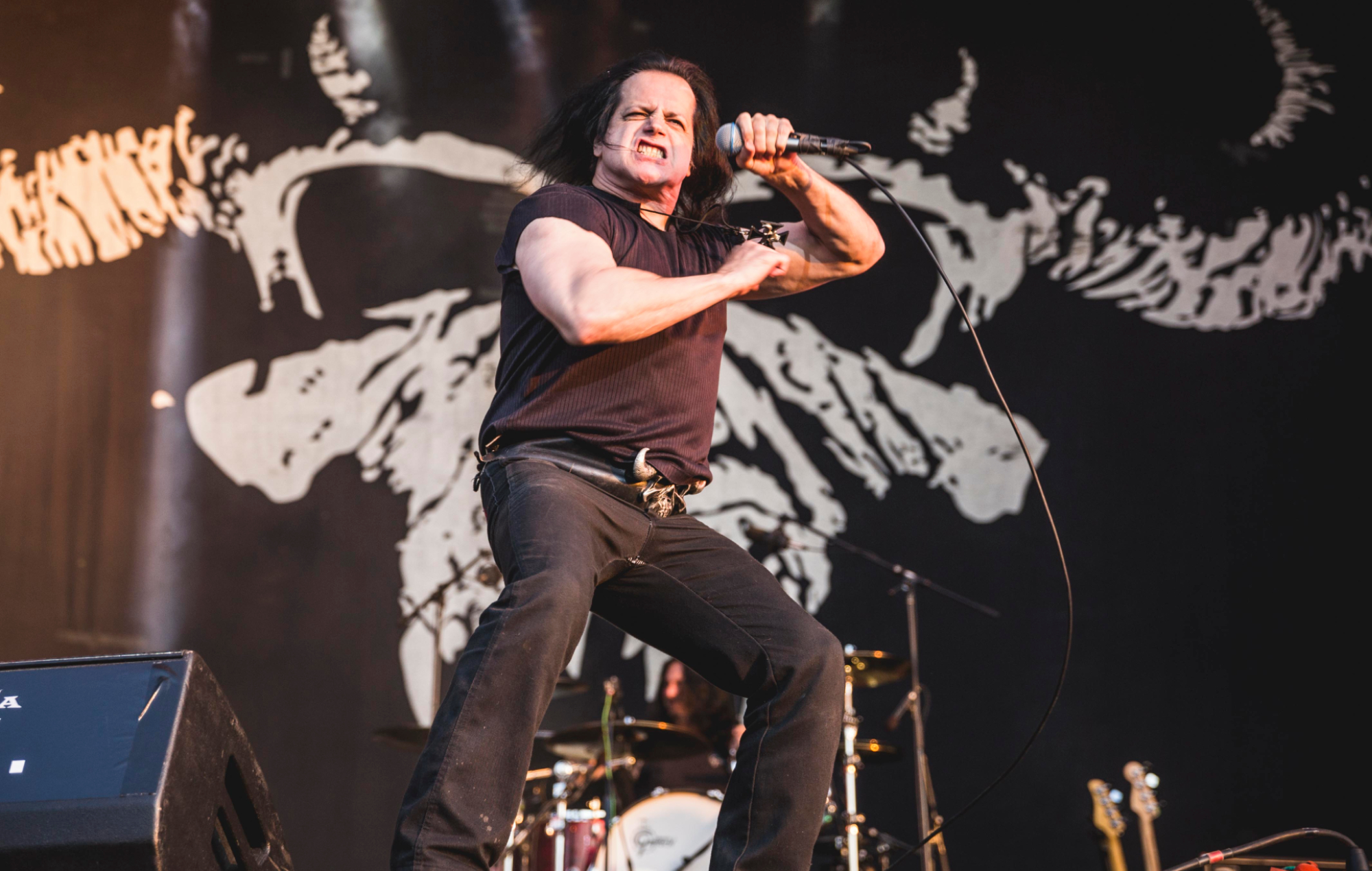 Glenn Danzig performing live on stage, photo by Gina Wetzler/Redferns/Getty