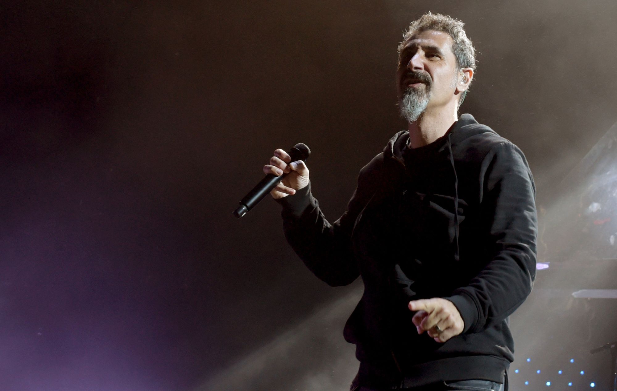 Serj Tankian of System of a Down performs live