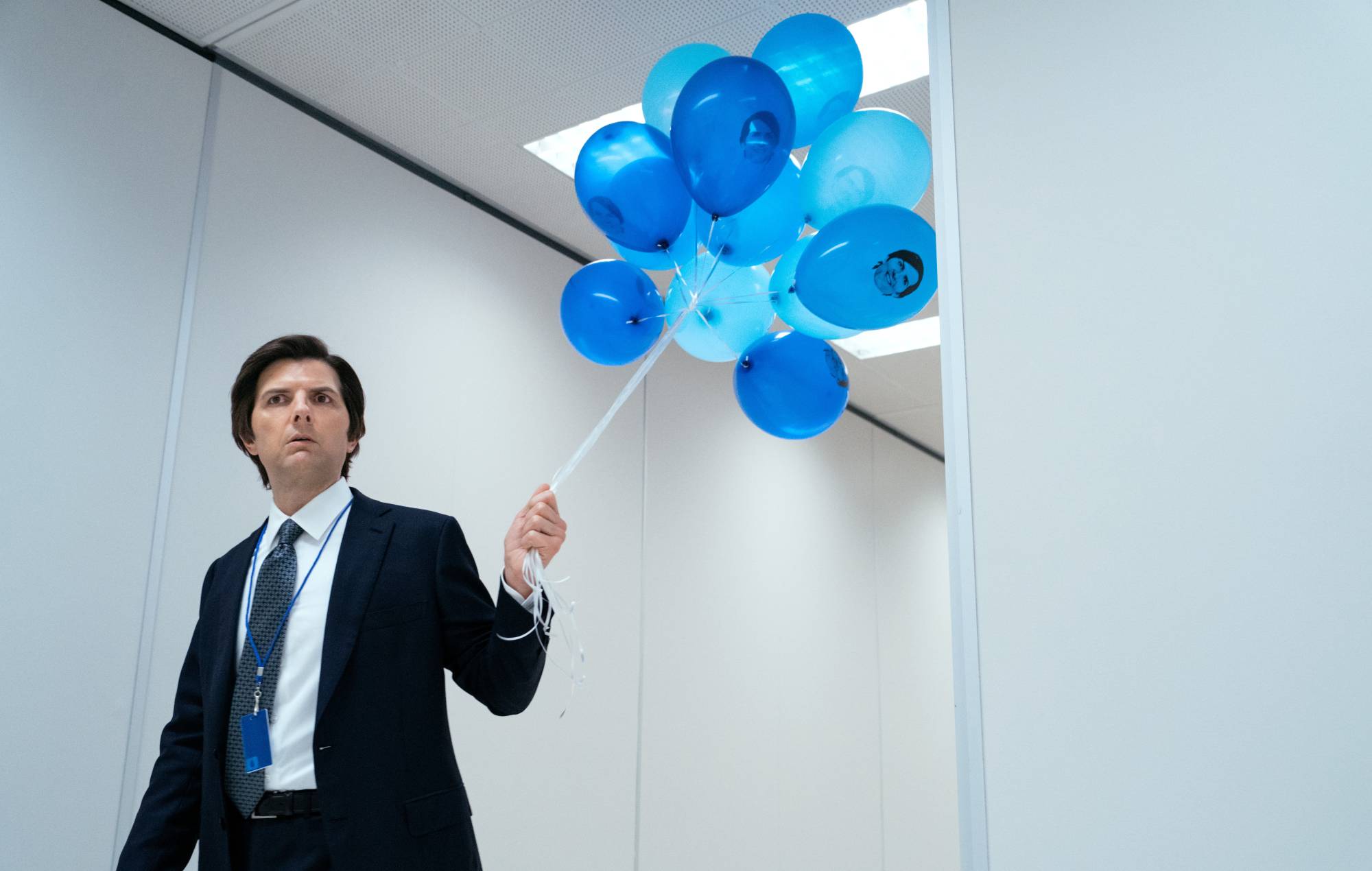 Adam Scott as Mark S in 'Severance' season two