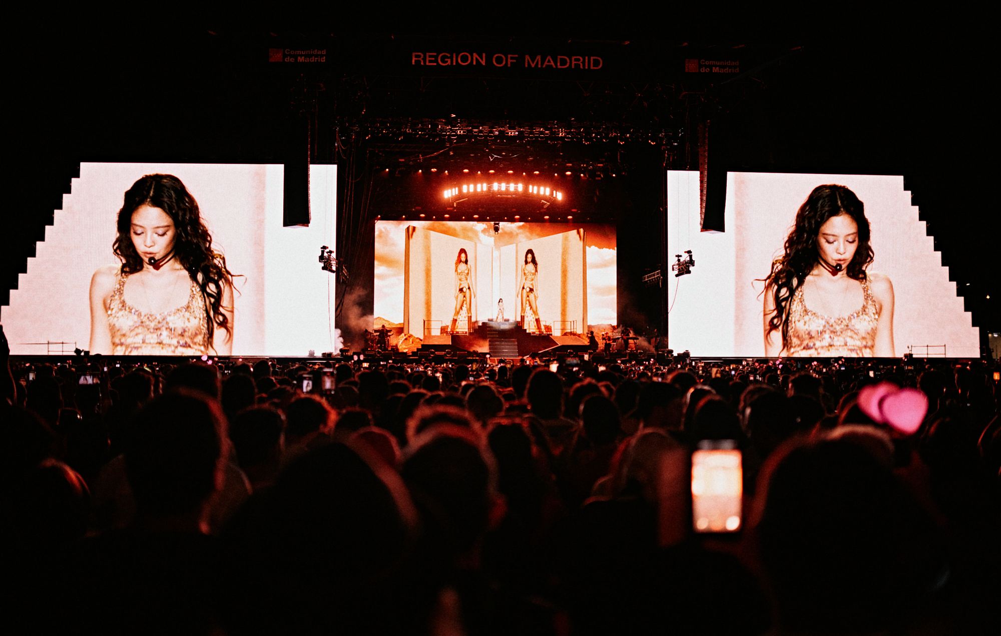 Jennie live at Mad Cool 2026. Credit: Andres Iglesias