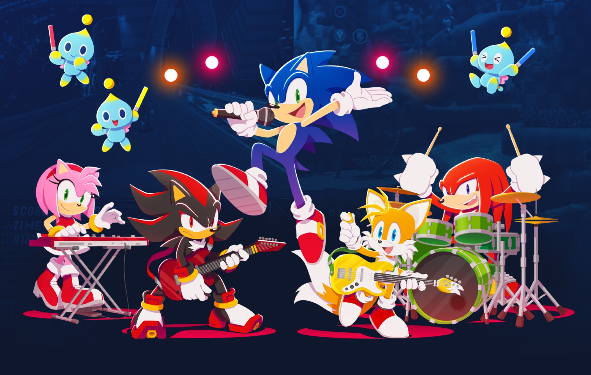 'Sonic Live In Concert' artwork.