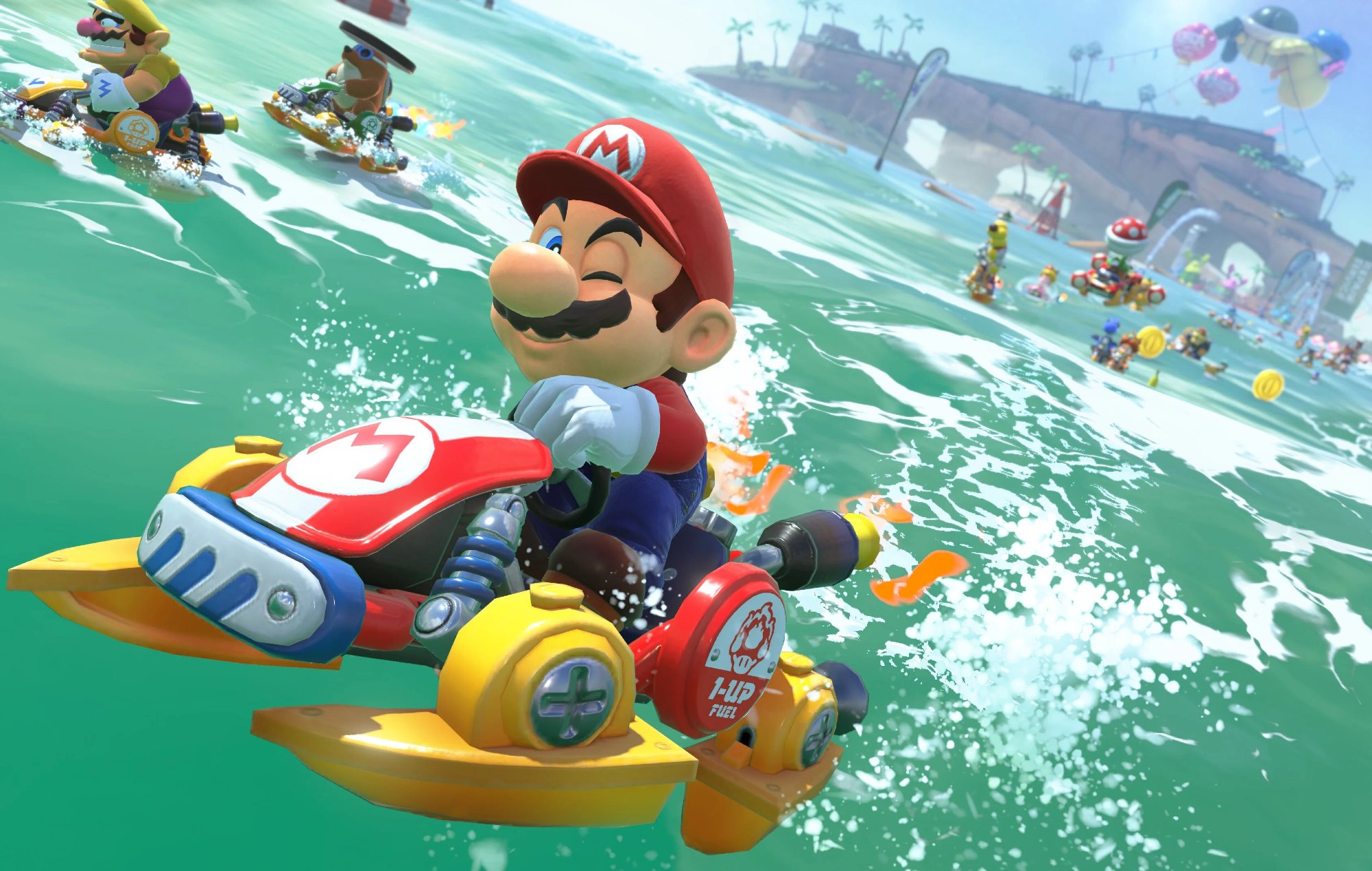 Mario Kart World Character Stats: Mario and other characters can be seen