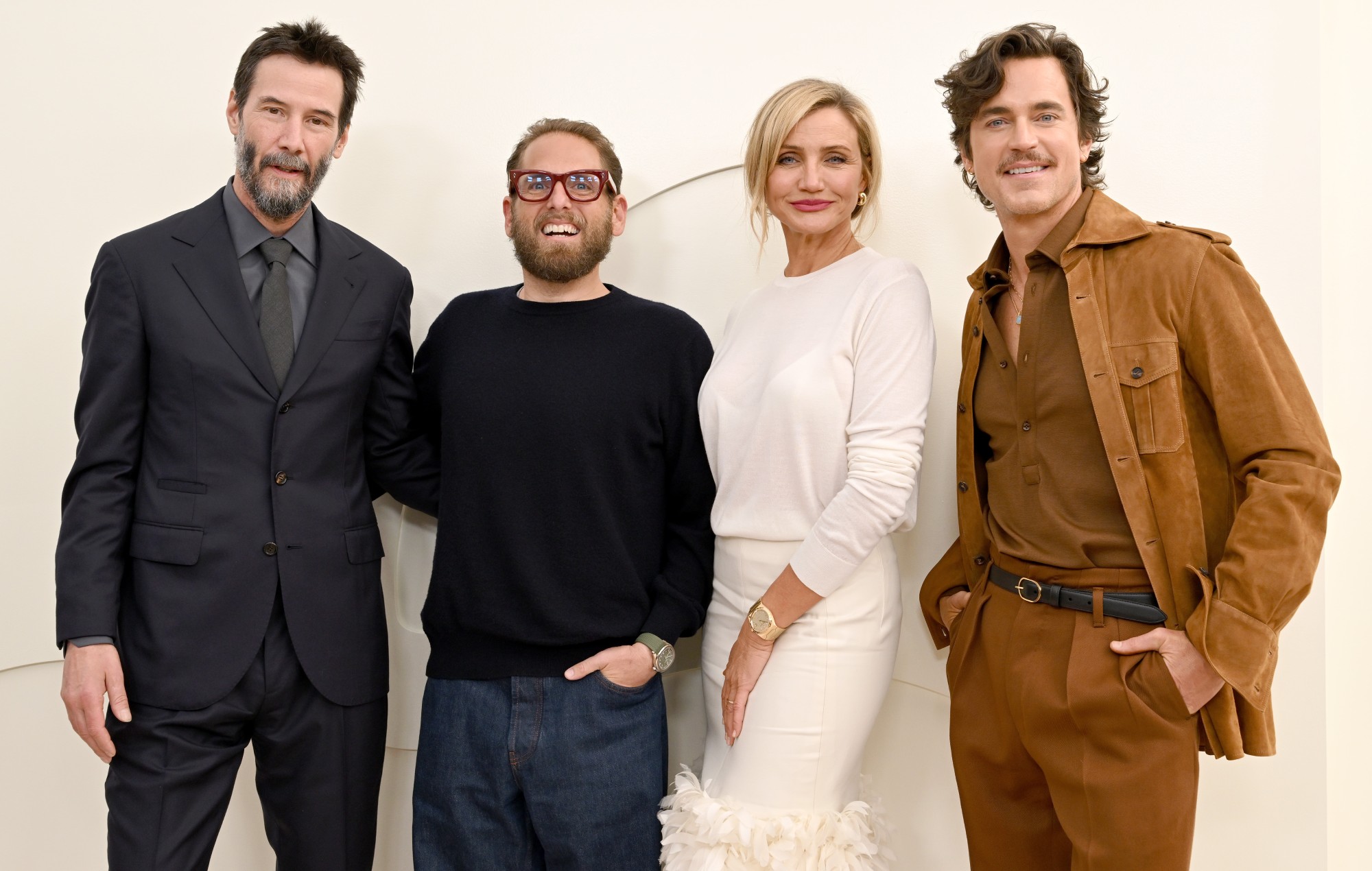 Keanu Reeves, Jonah Hill, Cameron Diaz and Matt Bomer