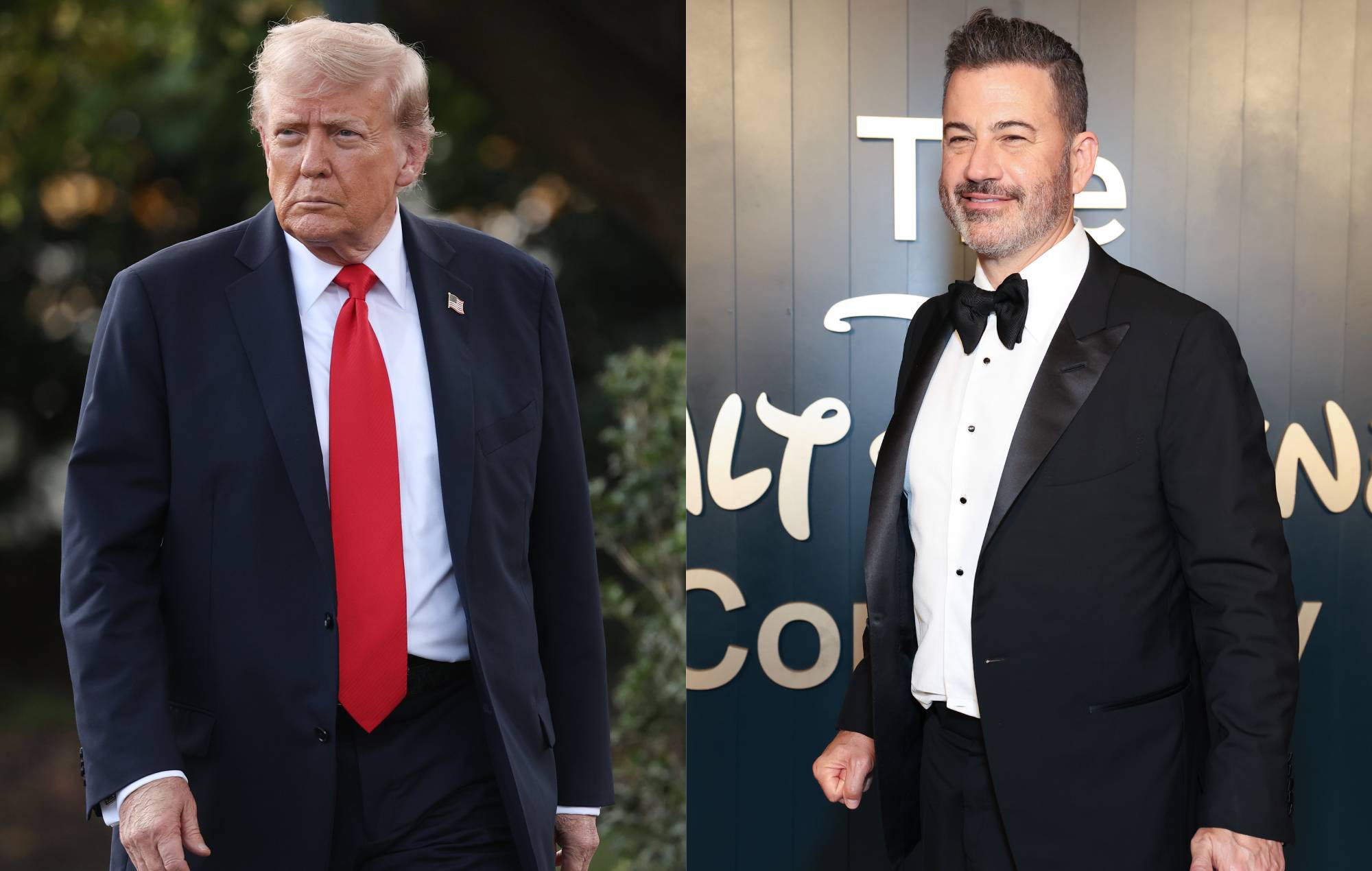Donald Trump and Jimmy Kimmel