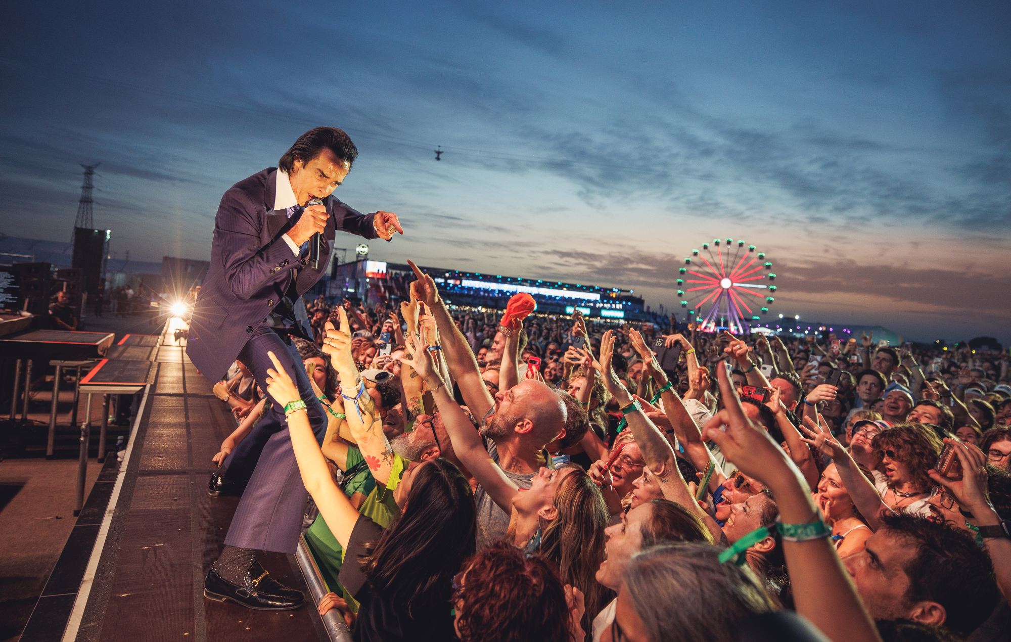 Nick Cave & The Bad Seeds live at Mad Cool 2026. Credit: Javier Bragado