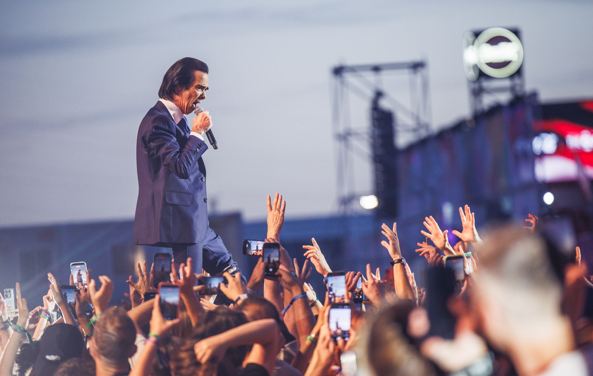 Nick Cave & The Bad Seeds live at Mad Cool 2026. Credit: Javier Bragado
