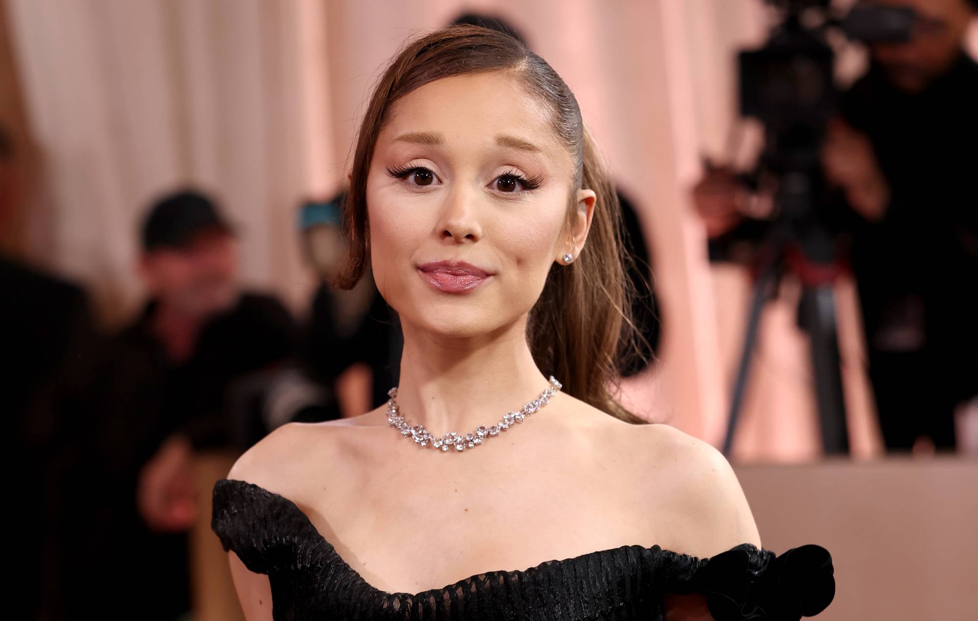 Ariana Grande at the Golden Globes 2026