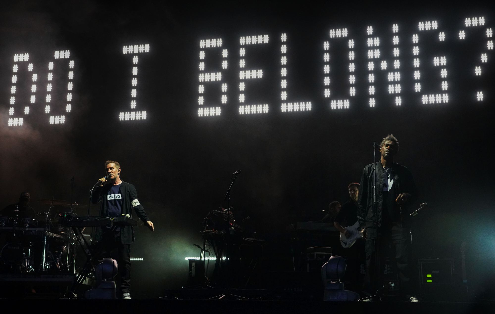 Massive Attack live at LIDO Festival 2025, London (Photo by Kristian Buus/In Pictures via Getty Images)