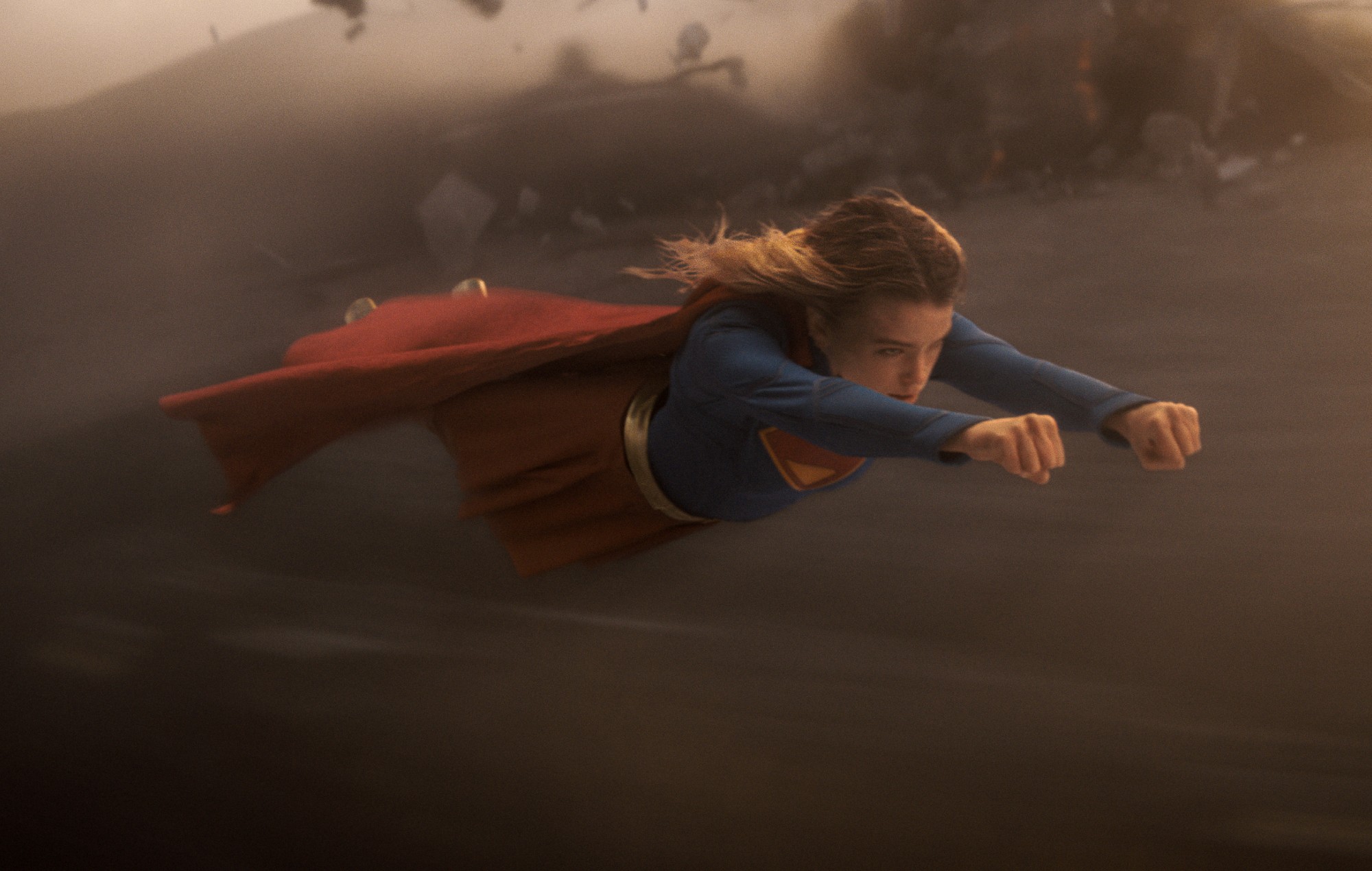 Milly Alcock as Kara Zor-El in 'Supergirl'