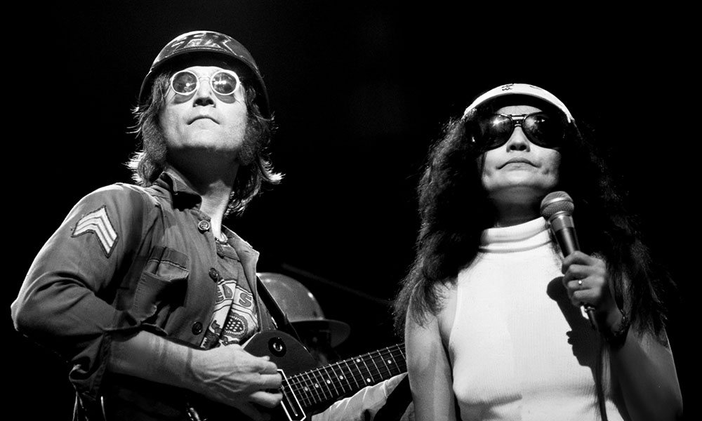 John Lennon and Yoko Ono Lennon photo by Michael Negrin © Yoko Ono Lennon