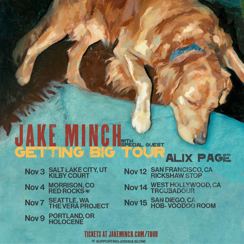 Jake Minch Getting Big Tour
