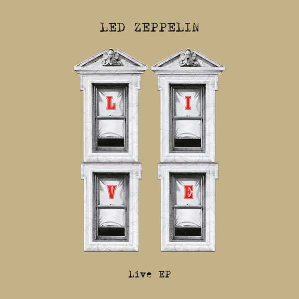 Led Zeppelin Live EP cover art
