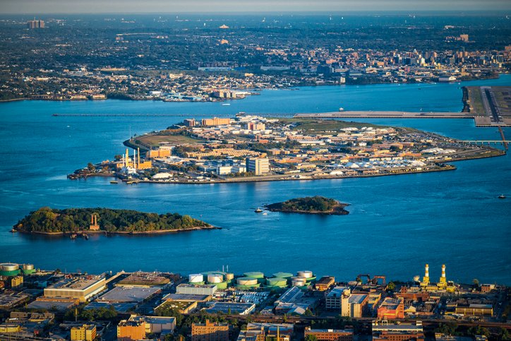 Riker's Island Aerial