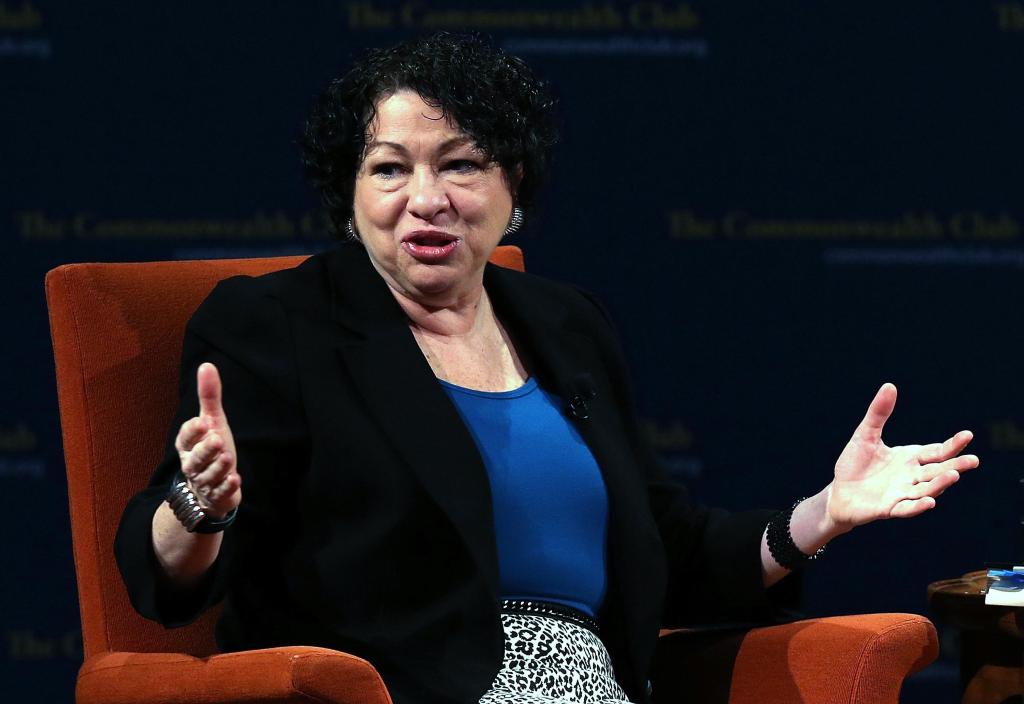 Sonia Sotomayor Gives Speech At Commonwealth Club In San Francisco